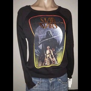 3/$50 sale STAR WARS VTG LOOK SOFT SWEATSHIRT